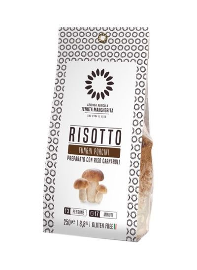 TENUTA MARGHERITA Risotto Mushroom Funghi Porcini Italian Carnaroli Rice 250g