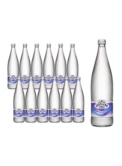 Highland Spring Water Bottle 750ml Pack of 12