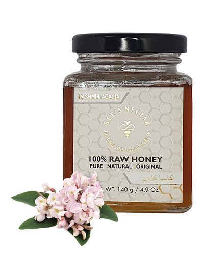 Bee’s Nectar Organic Natural Kashmiri Acacia Honey 140g