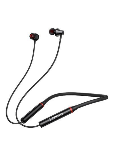 Lenovo Wireless BT IPX5 Waterproof Headphone With Noise Cancelling Mic Black