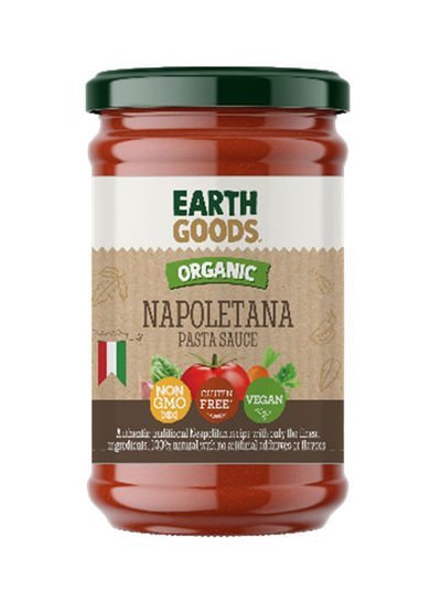 EARTH GOODS Organic Traditional Napoletana pasta Sauce 350g