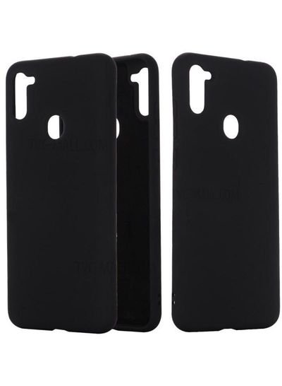 Generic High Protection Silicone Back Cover For Samsung Galaxy A11/M11 Black