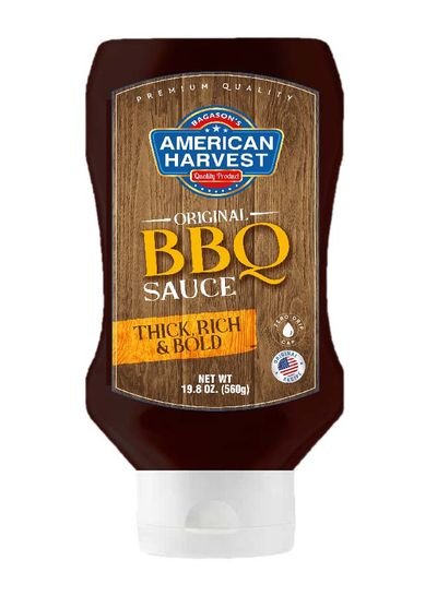 American Harvest Original Barbeque (Bbq) Sauce 560g