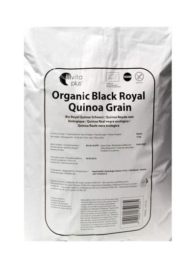 Vitaplus Organic Black Royal Quinoa Grain 10kg