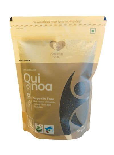 nourish you Organic Black Quinoa	 500g