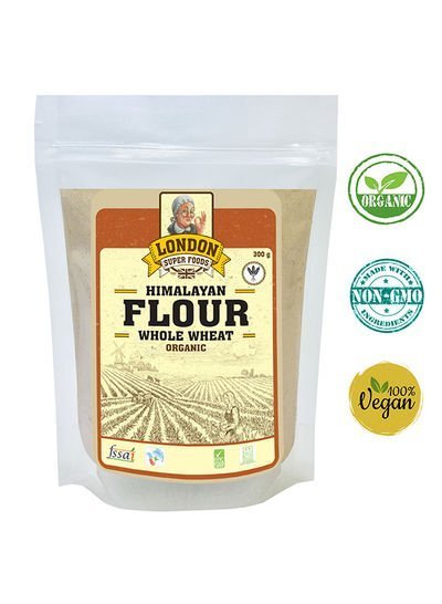 London Super Food Himalayan Organic Whole Wheat Flour 300g