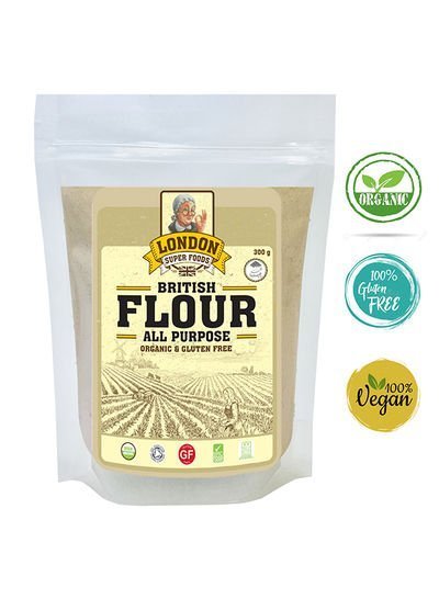London Super Food British Organic All Purpose Gluten Free Flour 300g