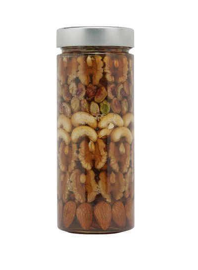 Al Malaky Royal Natural Honey With Fresh Nuts 800g