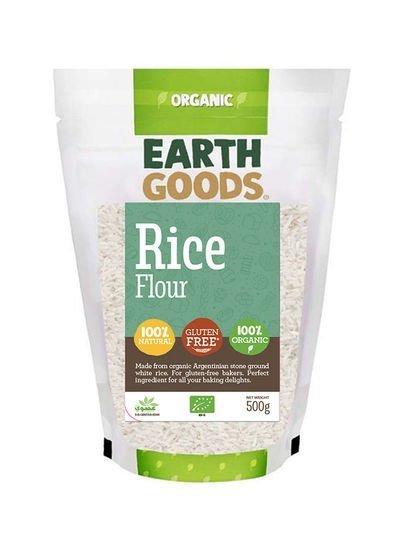 EARTH GOODS Organic Rice Flour 500g