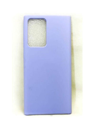 Generic Samsung Note 20 Ultra Smooth Liquid Silicone Shockproof Drop Protection Case Slim Thin Back Cover Light Purple