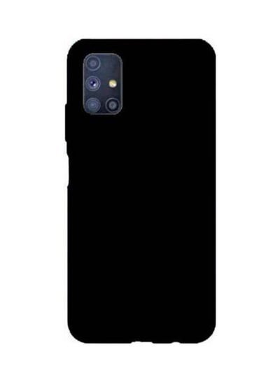 Generic Silicone Case With Microfiber Lining For Samsung Galaxy M51 Black