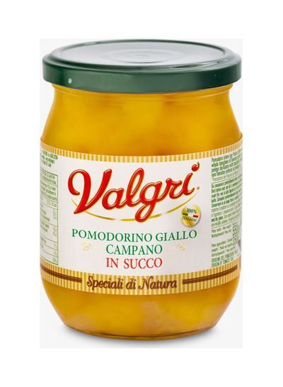 Valgri Whole Yellow Cherry Italian Tomatoes 500g  Single