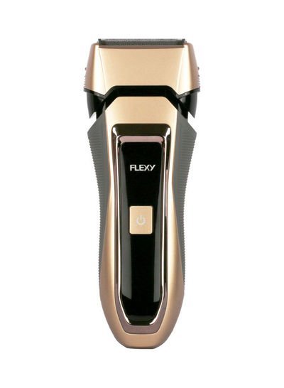 Flexy Wet & Dry 3 Blades Foil Shaver With Trimmer Gold 15cm