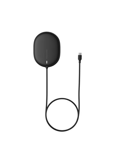 Baseus Magnetic Wireless Charger 8.8cm Black