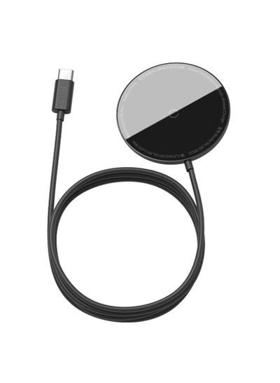 Baseus Mini Magnetic Wireless Charger 6.6cm Black