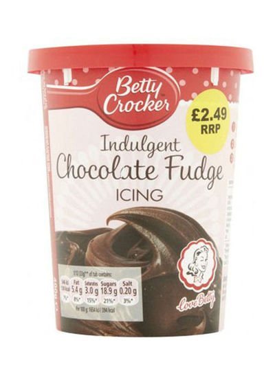 Betty Crocker Chocolate Fudge Icing PM 400g  Single