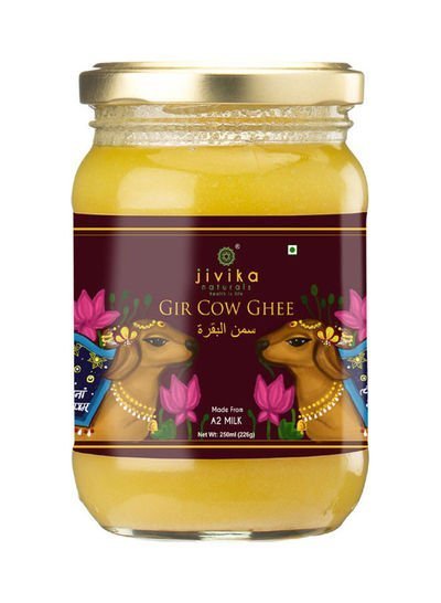 jivika naturals Premium Gir Cow Ghee Arabic 250ml