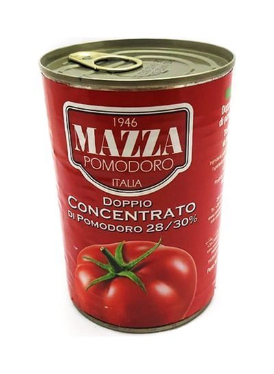 MAZZA Double Concentrated Tomato Paste 400g  Single