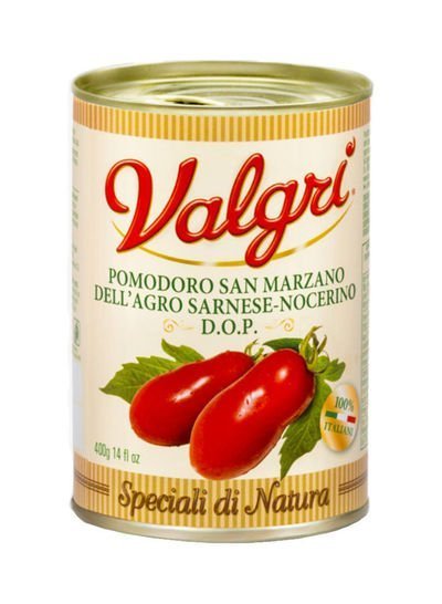 Valgri Italian San Marzano PDO Peeled Tomatoes Tomato 400g