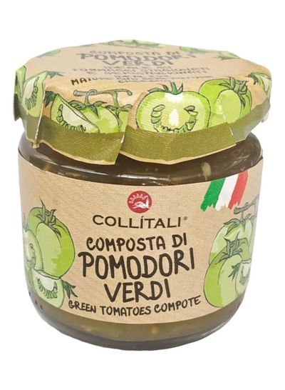 COLLITALI Italian Green Tomatoes Compotes Tomato 100g