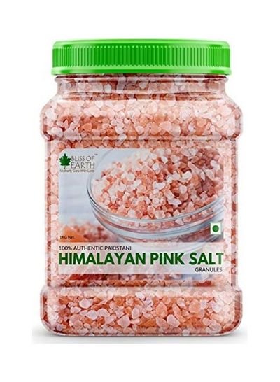 BLISS OF EARTH Granular Himalayan Pink Salt 1kg  Single