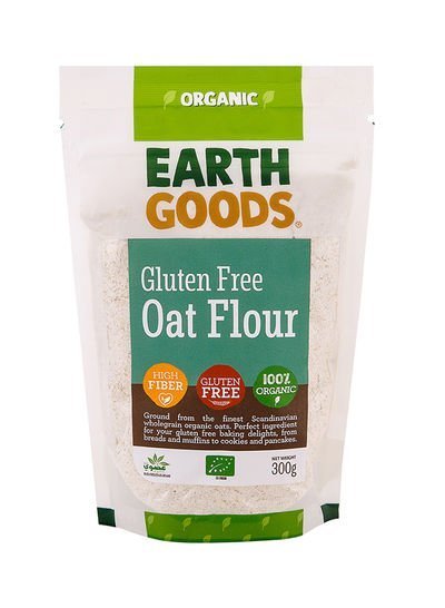 EARTH GOODS Organic Gluten Free Oat Flour 300g