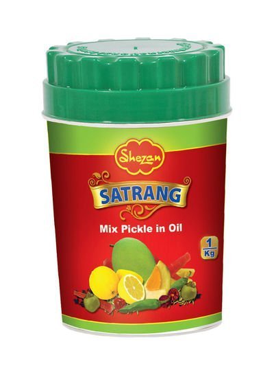 Shezan Satrang Mix Pickle In Oil 1kg