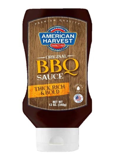 American Harvest Original Barbeque (Bbq) Sauce Classic 340g