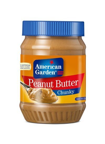 American Garden Chunky Peanut Butter 16ounce