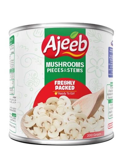 Ajeeb Mushrooms Pieces And Stems 200g