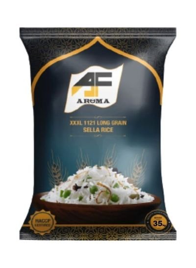 Aroma Foodstuff Long Grain Sella Rice 35kg