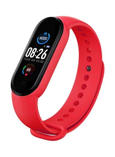 BSNL M5 Fitness Activity Tracker With Replaceable Band Red