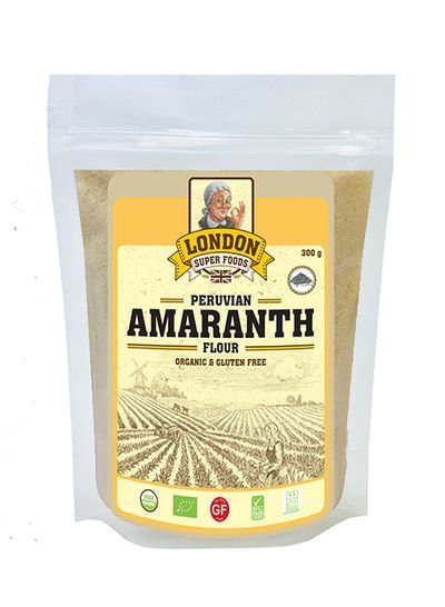 London Super Food Peruvian Organic Amaranth Flour Gluten Free 300g