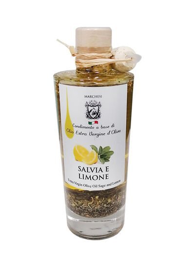 MARCHESI Olive Oil With Sage And Lemon 200ml  Single