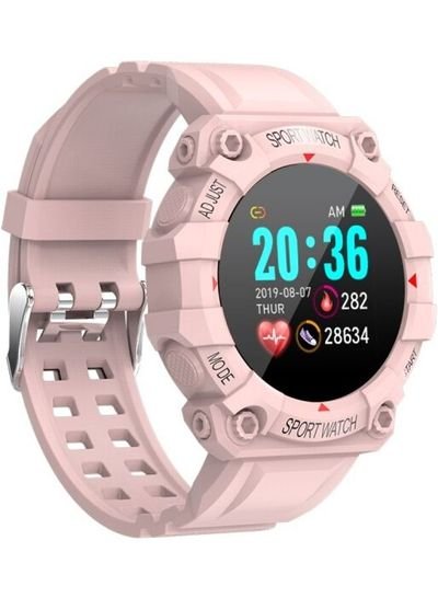 BSNL Smart Watch Sports Fitness Tracker With Custom Dials Pink