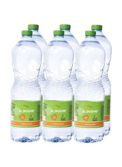 Albassam Bottled Drinking Water 1.5Liters Pack of 6
