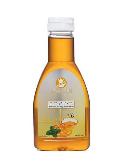 Al Malaky Royal Natural Honey With Mint 350g  Single