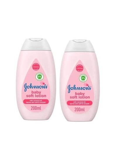 Johnson Pack of 2 Baby Lotion 200ml