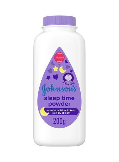 Johnson’s Sleep Time Baby Powder- Absorbs Moisture To Keep Skin Dry At Night