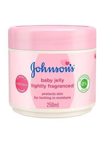 Johnson’s Lightly Fragranced Skin Care Baby Jelly, Pediatrician And Dermatologist-Tested Free From Dyes – 250Ml