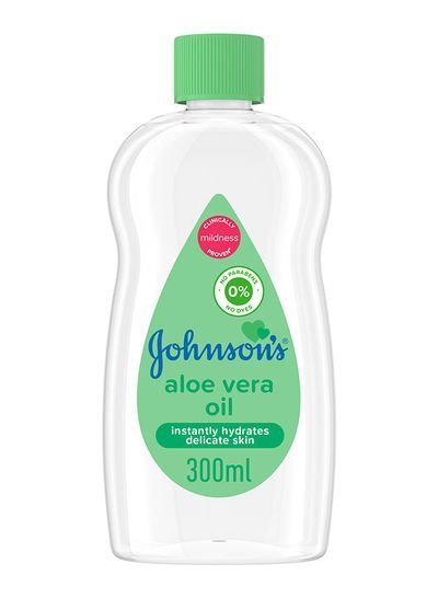 Johnson’s Baby Oil, Aloe Vera, 300ml