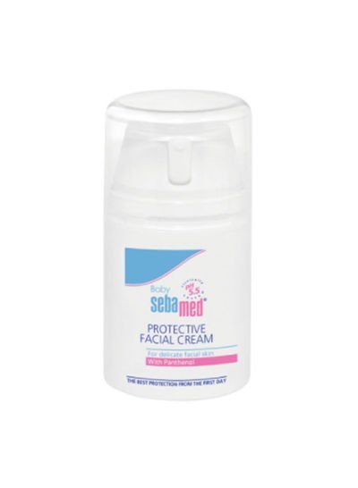 Sebamed Protective Baby Skin Care Facial Cream, Dryness Free, Anti-Fungal, Vitamin E, Panthenol, – 50Ml