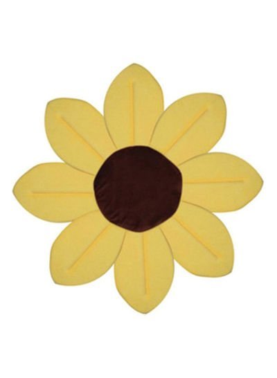 iTelker Blooming Sunflower Comfortable Plush Baby Bath Seat Flower Shaped Bathtub