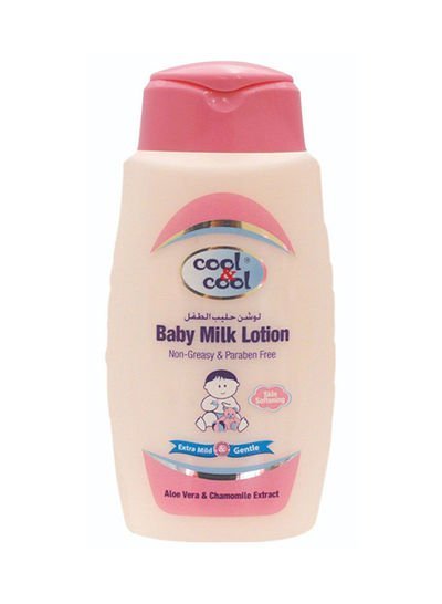cool & cool Pack Of 4 Baby Milk Lotion 60ml