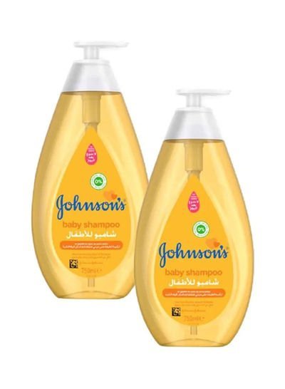Johnson’s Gold Baby Shampoo 750ml Pack Of 2