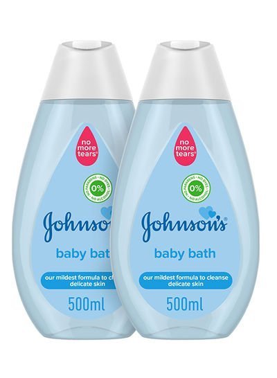 Johnson’s Baby Bath, 500ml, Pack Of 2