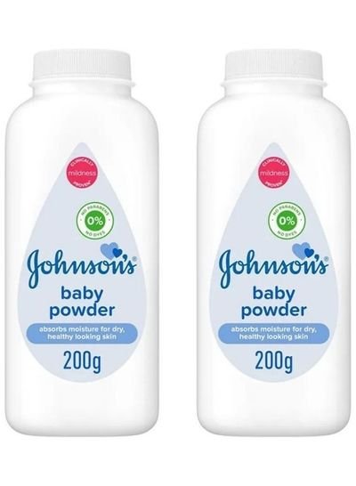 Johnson’s Pack of 2 Baby Powder-200ml