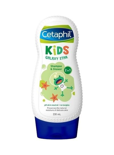 Cetaphil Kids Boys 2 In 1 Galaxy Star Shampoo & Shower Gel