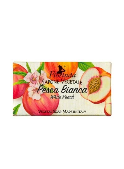 florinda White Peach Bar Soap 100g