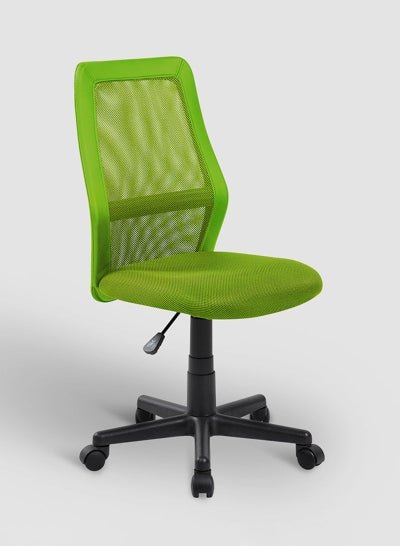 Switch Cool Mesh Backrest With Plastic Base Office Chair 8009 YL Gaming Chair Home Office Unique Style and Shape Green